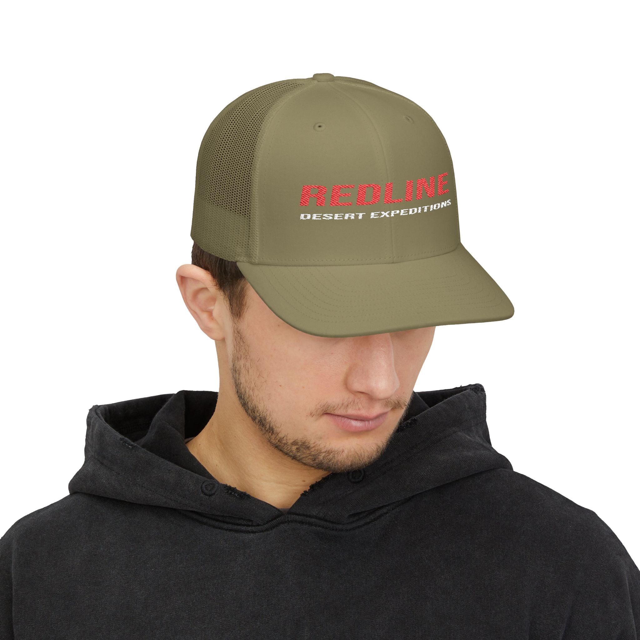 Redline Desert Expeditions Embroidered Trucker Cap