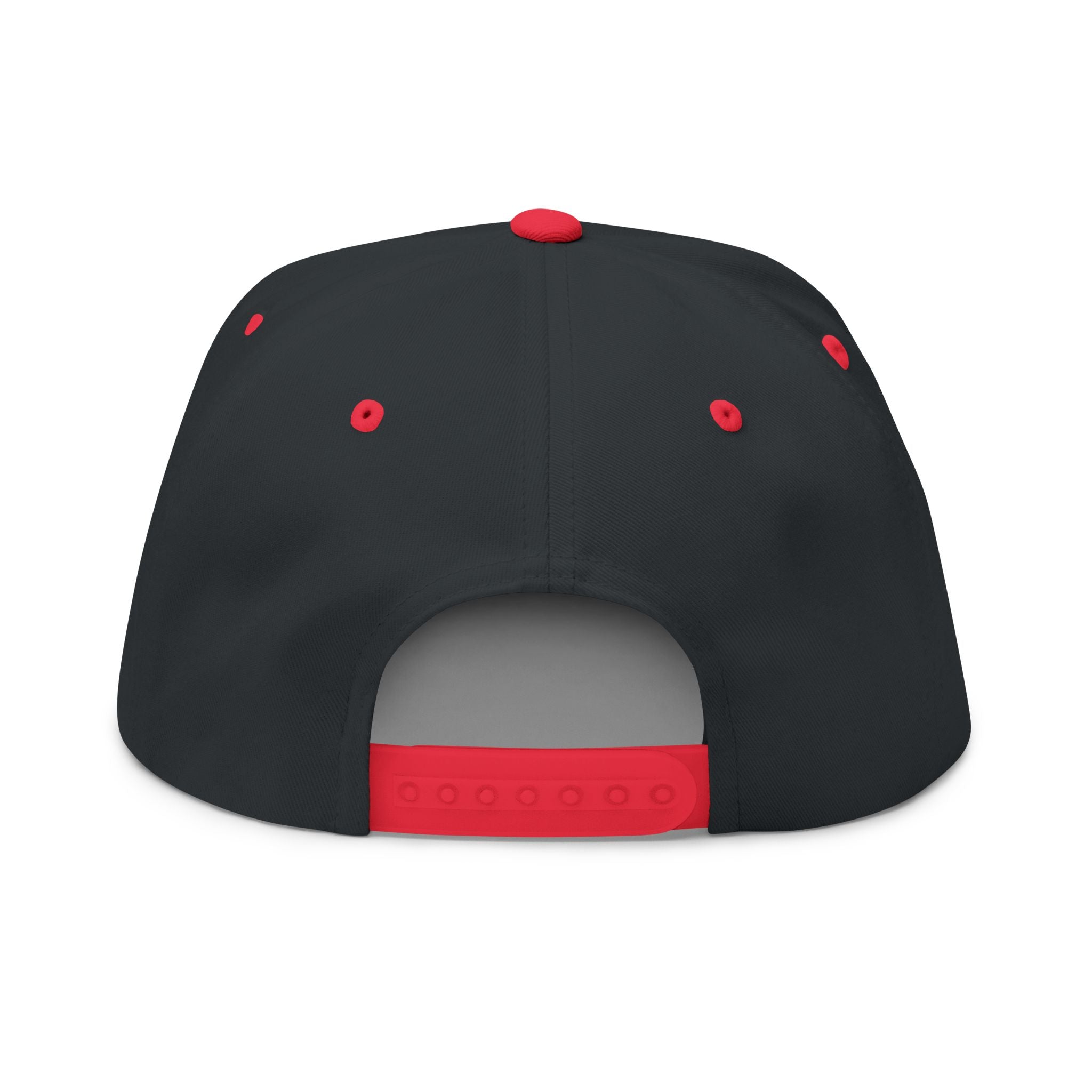 Flat Bill Cap - Redline Desert Explorations Embroidered Snapback