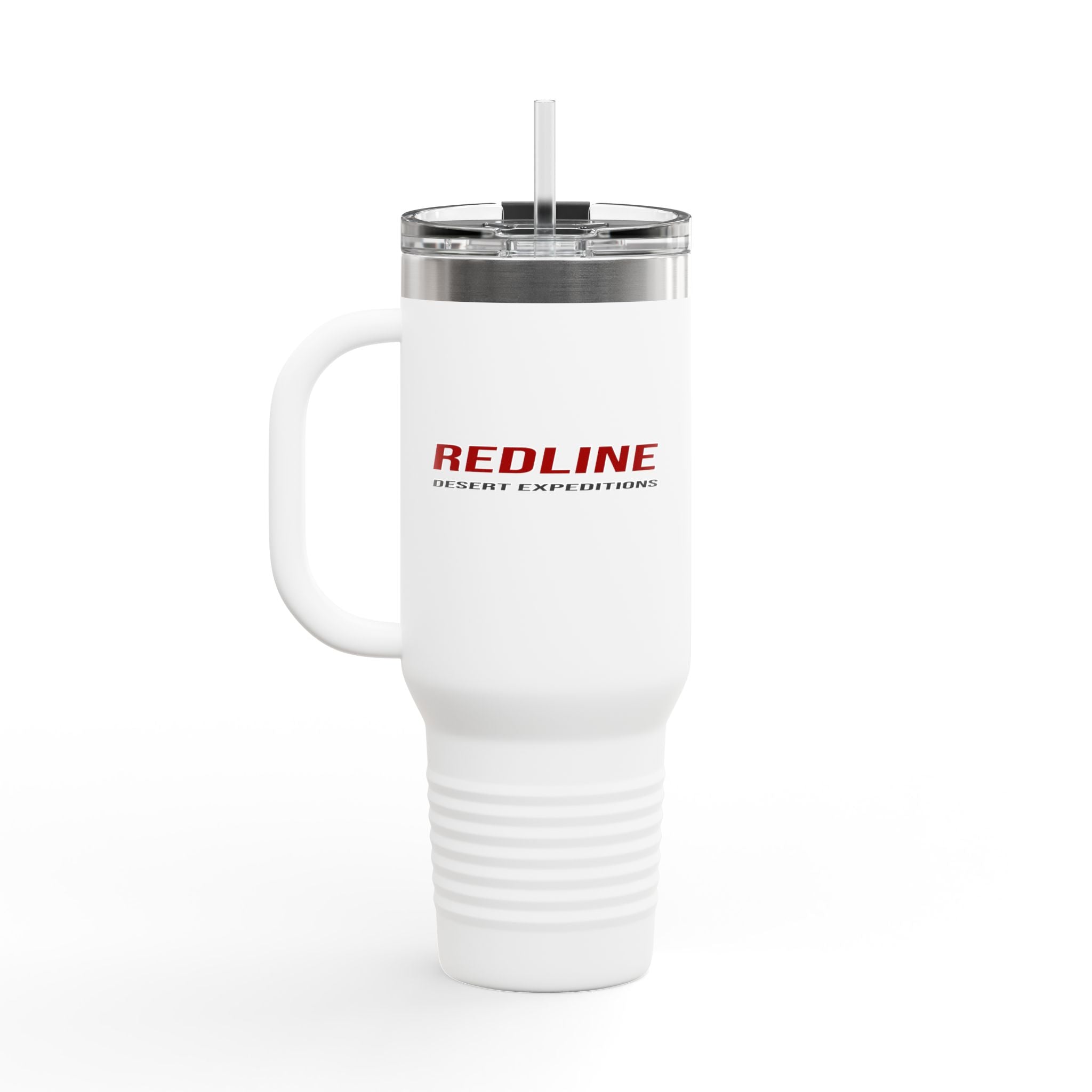 40oz Insulated Travel Mug — 'Redline Desert Expeditions Logo Design'