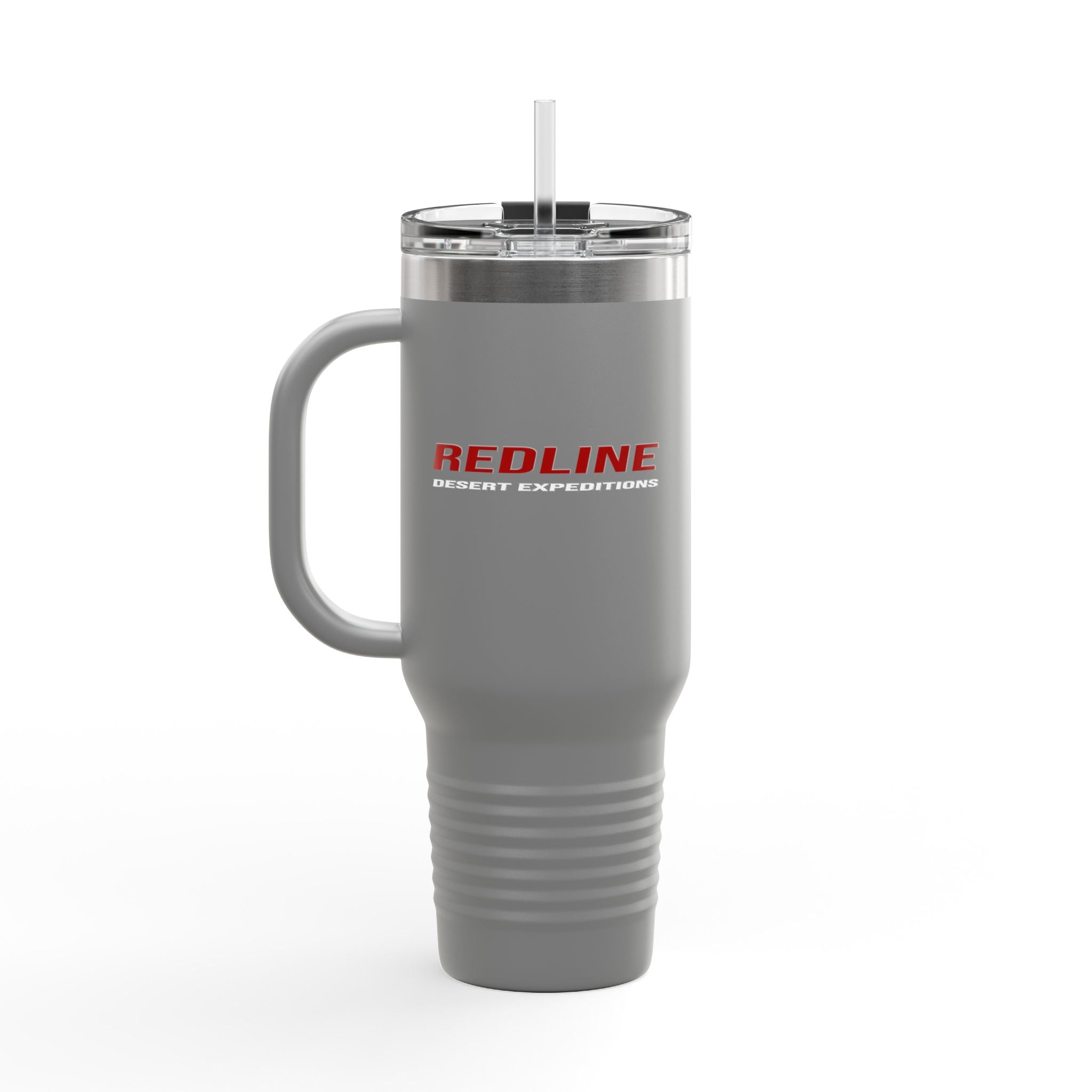 40oz Insulated Travel Mug — 'Redline Desert Expeditions Logo Design'