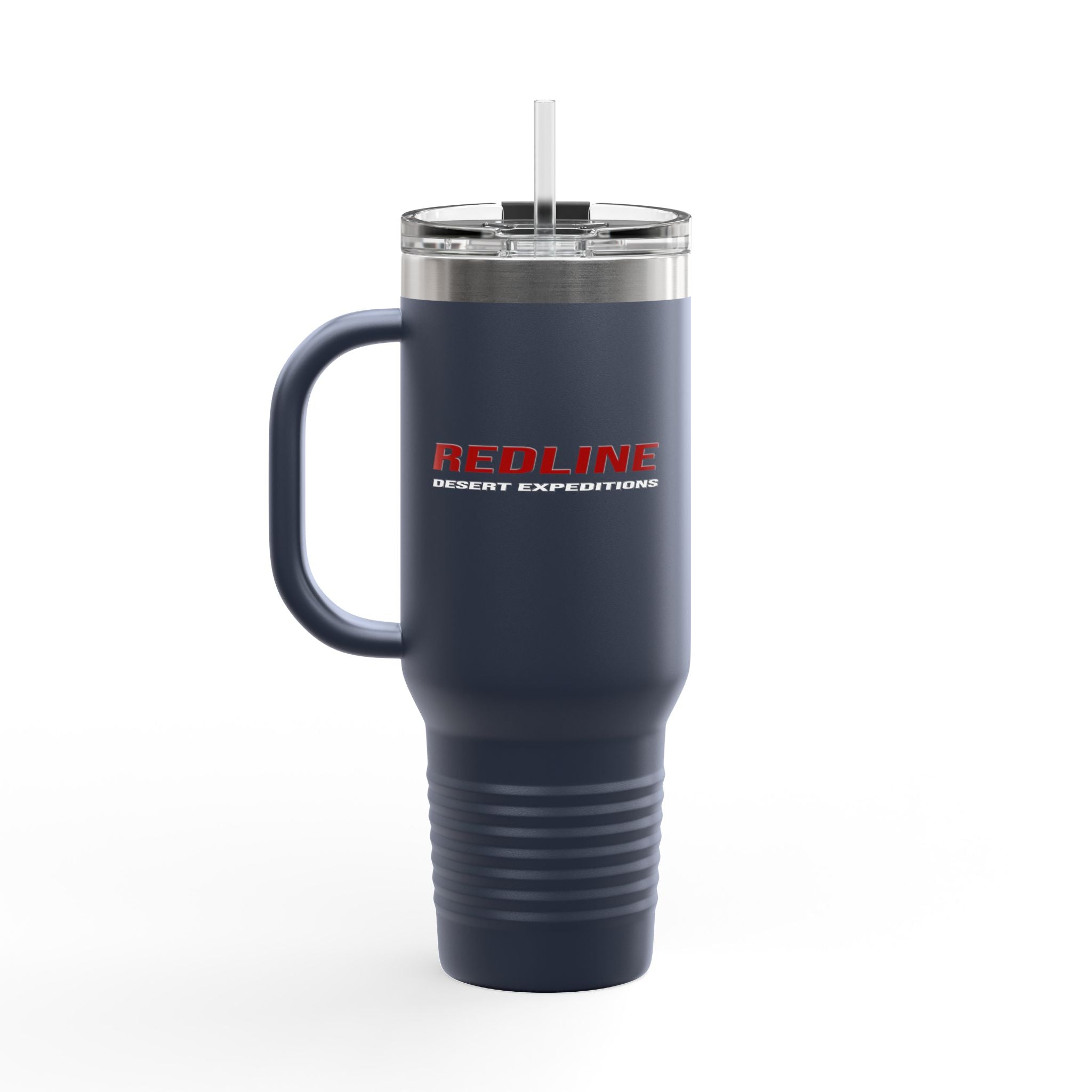 40oz Insulated Travel Mug — 'Redline Desert Expeditions Logo Design'