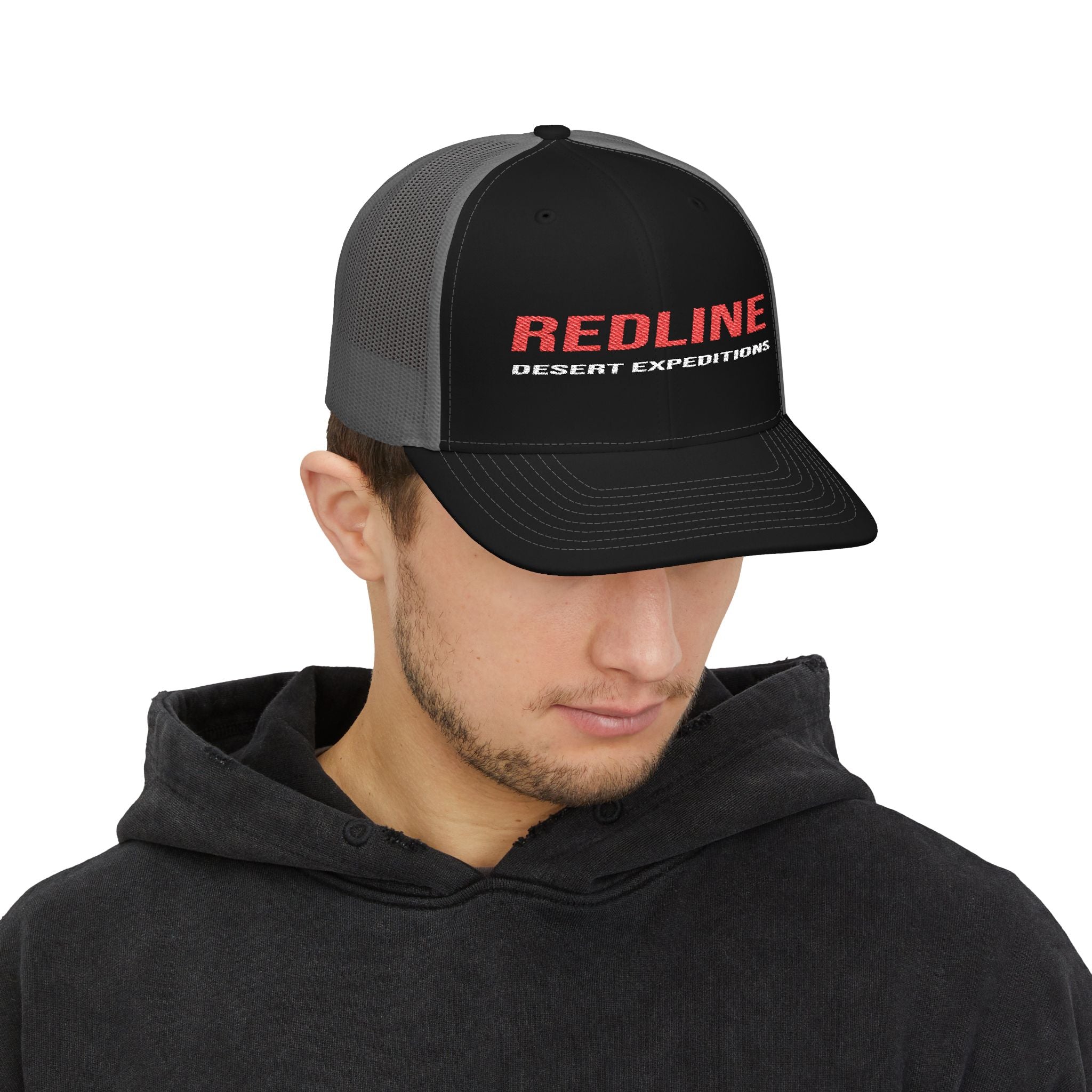Redline Desert Expeditions Embroidered Trucker Cap