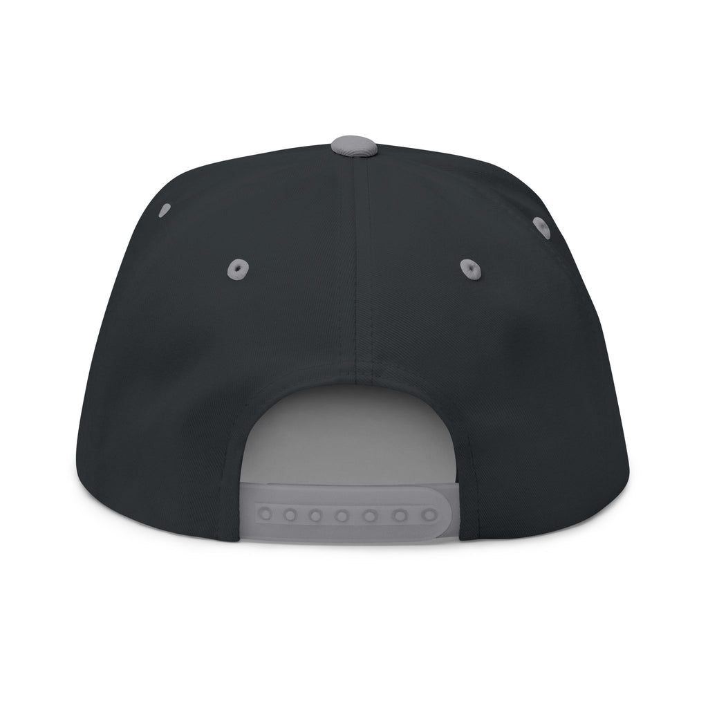 Flat Bill Cap - Redline Desert Explorations Embroidered Snapback