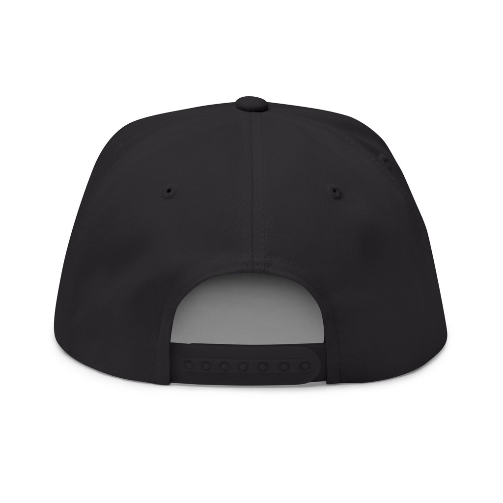 Flat Bill Cap - Redline Desert Explorations Embroidered Snapback