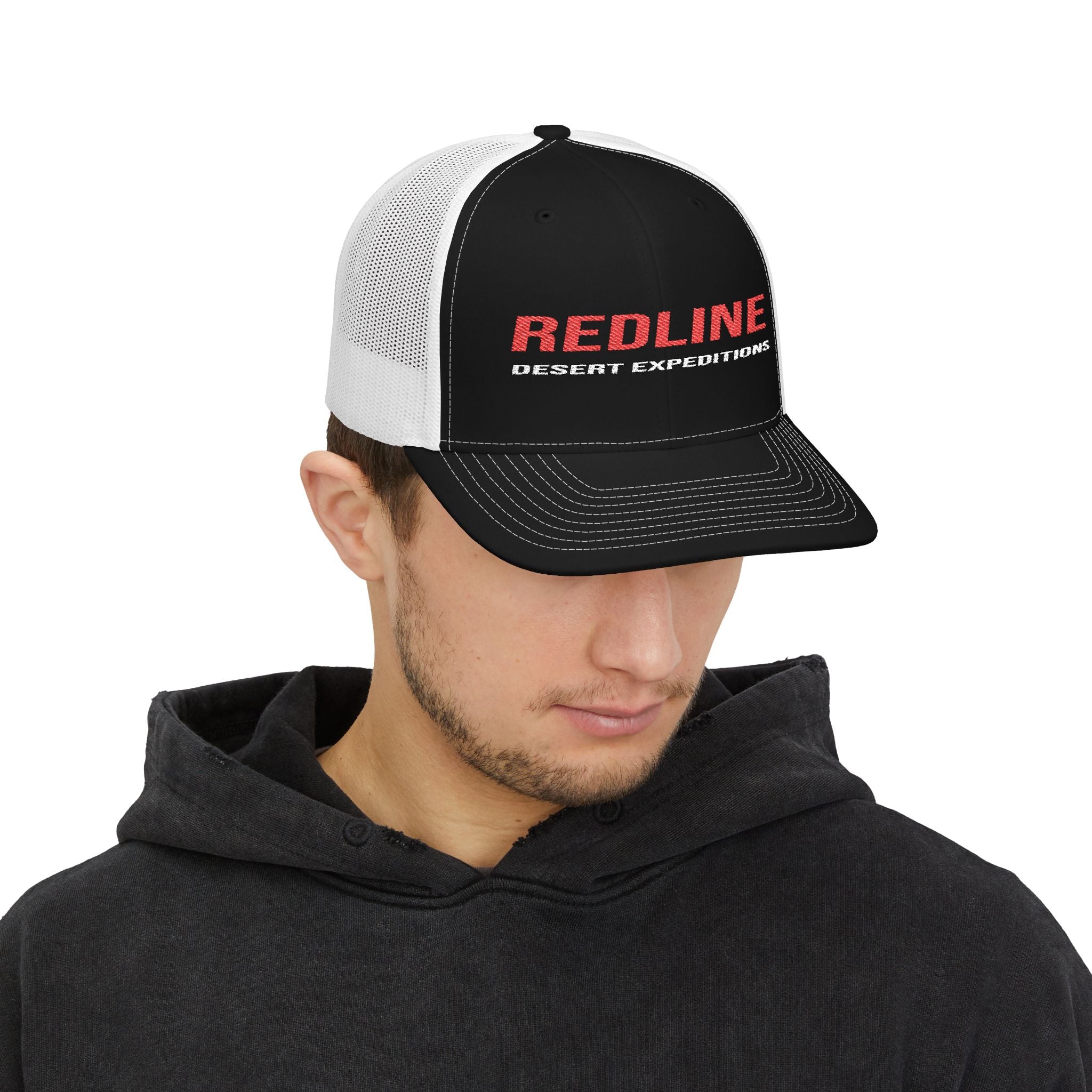 Redline Desert Expeditions Embroidered Trucker Cap